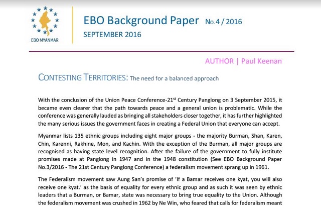 EBO Background Paper
