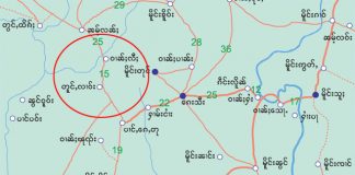 Burma army attacks RCSS/SSA in Mong Kung Map of Tongelao