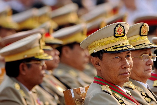 Senior generals of Myanmar