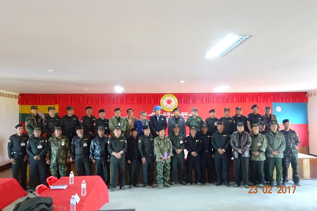 RCSSSSA officers after annual meeting at Loi Taileng