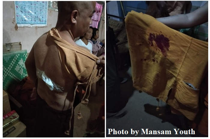 2019 04 09 Bomb at Mansam Sanga injure
