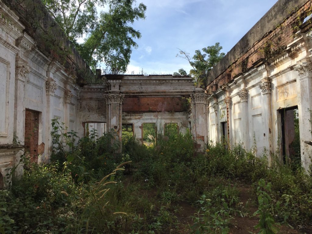 Sakandar summer palace left in ruins