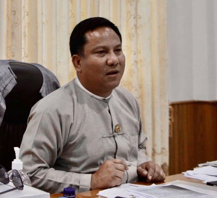 Shan State Planning and Finance Minister Soe Nyunt Lwin
