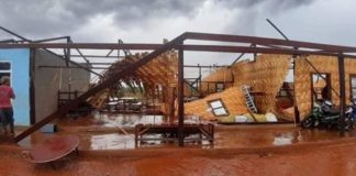 Storm Hits Southern Shan State, Destroys Homes and School Strom hits at Numsang Photo Credit to Numsang Youth 2