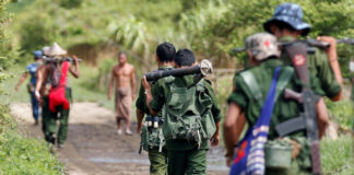 Locals Fear Burma Army Troop Expansion in Kutkai Township Photo Credit to Bangkok Post