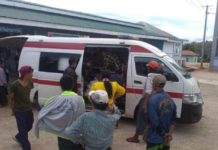 Injured Children are transferred to Lashio Public hospital