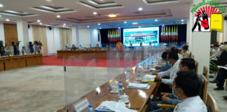 Shan State EC Chairperson Affirmed Polling Will Happen in EAO’s Areas Shan State EC Press Conference at TGI