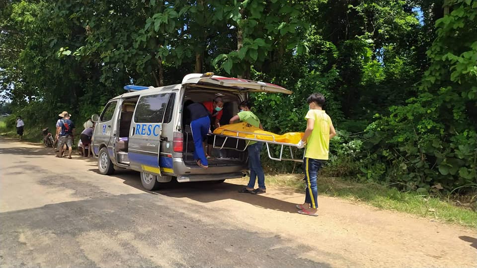 Man Dead Body with gunshot at Hsipaw Photo by Shar Htat Paing