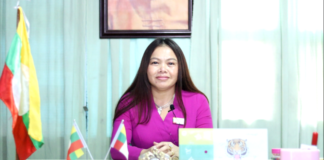 SNLD Candidate: ‘Women Carry Our Children on Our Backs as We Work for Equality’ Nang Mya Oo chairperson of Shan Nationalities League for Democracy SNLD Taunggyi e1598957779238