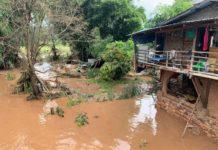 Flooding Damages Homes and Farms in Shan State Photo Credit to Sai Oo Kham Nam Salap Flood at Hsenwi