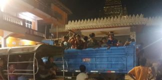 Hundreds of Civilians Flee Forced Recruitment by Armed Group in Northern Shan State Villagers from Nawng Hpawt village tract flet to Thiri Mingalar Mang Hsu Monastery Lashio