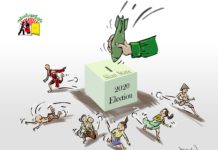 Election in Shan State cartoon