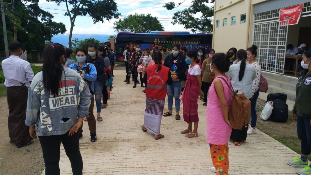Photo Credit to Win Naung Soe FB Quarantine center at Taunggyi Shan State