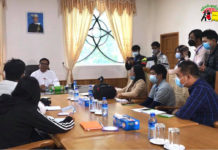 Shan State Govt Provides Food Aid to Less Than Half of Kyaukme IDPs U Soe Nyunt Lwin meet with media e1603382640330