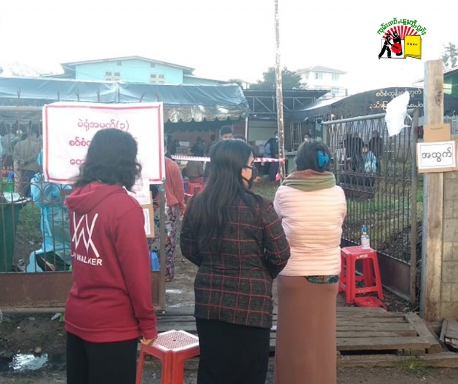 Taunggyi Polling station