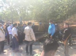 Nawng Nguen villagers and GAD Authorities discuss about Land 8 January