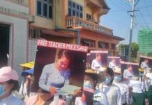 Kengtung Protesters Still In Custody Kyaingtung Teacher 2