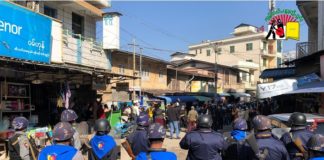 Authorities Arrest Protesters in Shan State Muse 1