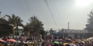 Authorities Refuse To Free Protesters Arrested During Nightly Raids Protester at Muse waiting at the police station call to free youth that they arrest