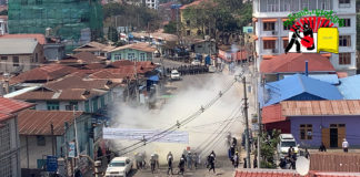 Protests Continue Across Shan State Despite Attacks By Security Forces TGIII 3