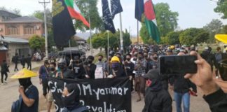 Protesters Killed During Global Myanmar Spring Revolution Day Rallies Protesters
