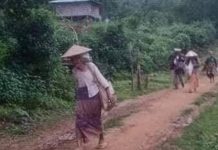 Fighting Between EAOs Causes Hundreds To Flee Amid Outbreak in Shan State Kyautmae 1