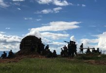 SHAN-SHAN CONFLICT: Shan inter-ethnic armed conflict averted as Shan youth tries another tactic Photo Credit to Sai Hsu Harn Loi Hon mountain range post