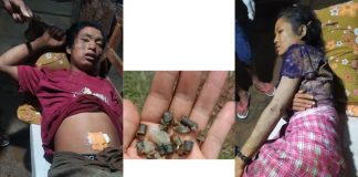 The Widespread of Armed Conflict and The Dangers of Landmines A man and woman were injured after stepping on a landmine at Kyautme