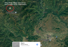 Armed Groups Detain Former RCSS Soldiers In Kyaukme Township Google Map of Kyautme Township Pang Hleng village