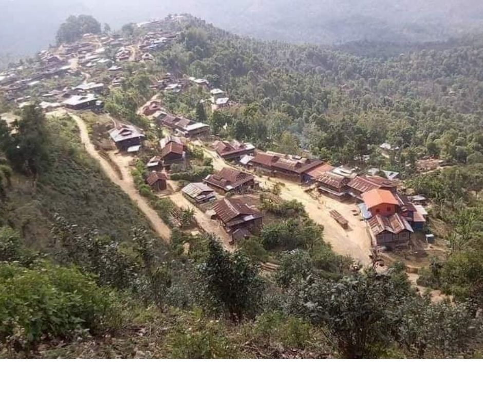 Hu Kwet village Kyautme Township