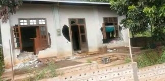 Burma Army raided a home of an NLD member in Pekon township Pekon NLD member U Naing Lin Tun House