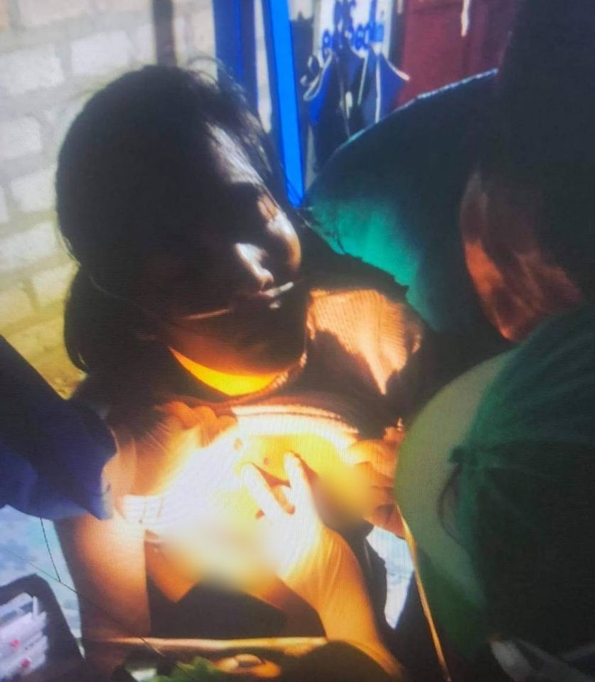Pangsai Woman Injured During Conflict 
