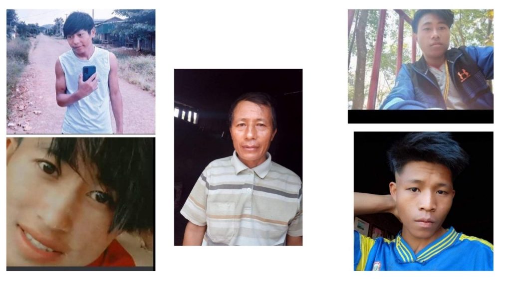 The junta has arrested six people in Paikhun aka Pekon Township at 8 November 2021