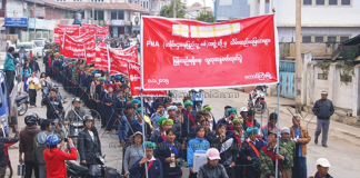 Pa-O regions militia groups and Myanmar Military Junta PaO People