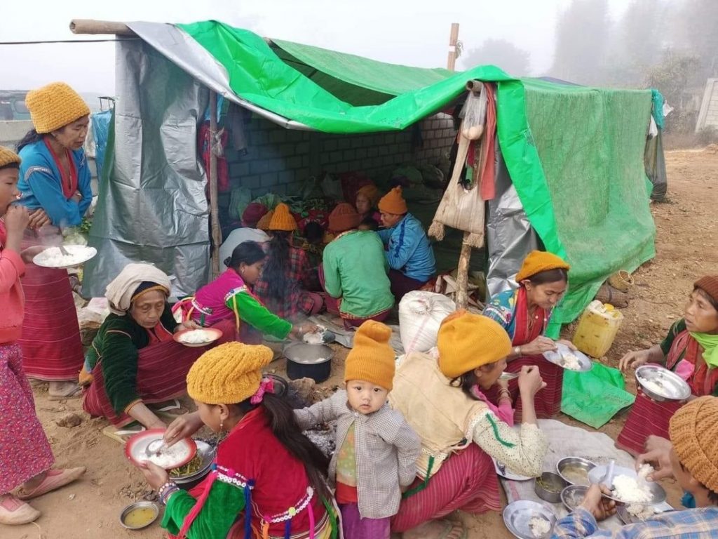 IDPs at Mong Kung 2
