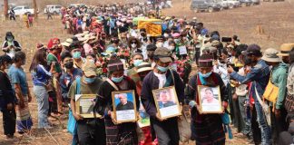The Unwanted Development of Armed Conflict to Racial Conflict in Shan State Funeral of Mai Noom Han and his family 9 March 2022