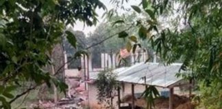 Myanmar Military Torched a Civilian House in Ywarngan Township Myanmar Military Torched a Civilian House in Ywarngan Township