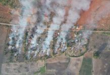 Due to SAC Air Strikes and Shelling, Residents Fled Homes in Phaikhun SAC burn Saung Num Gae village at Phaikhun