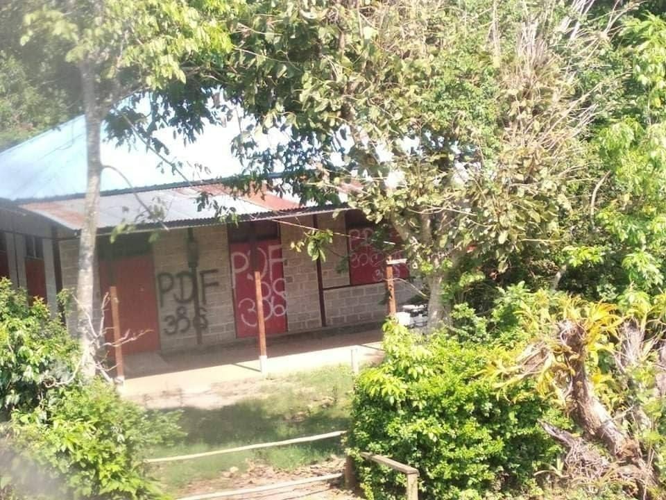 Civillian house in Ywa Ngan township