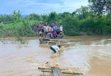 Deforestation Causes Flooding In Eastern Shan State Damaged bridge by flood in Mong Yawng.