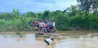 Deforestation Causes Flooding In Eastern Shan State Damaged bridge by flood in Mong Yawng.