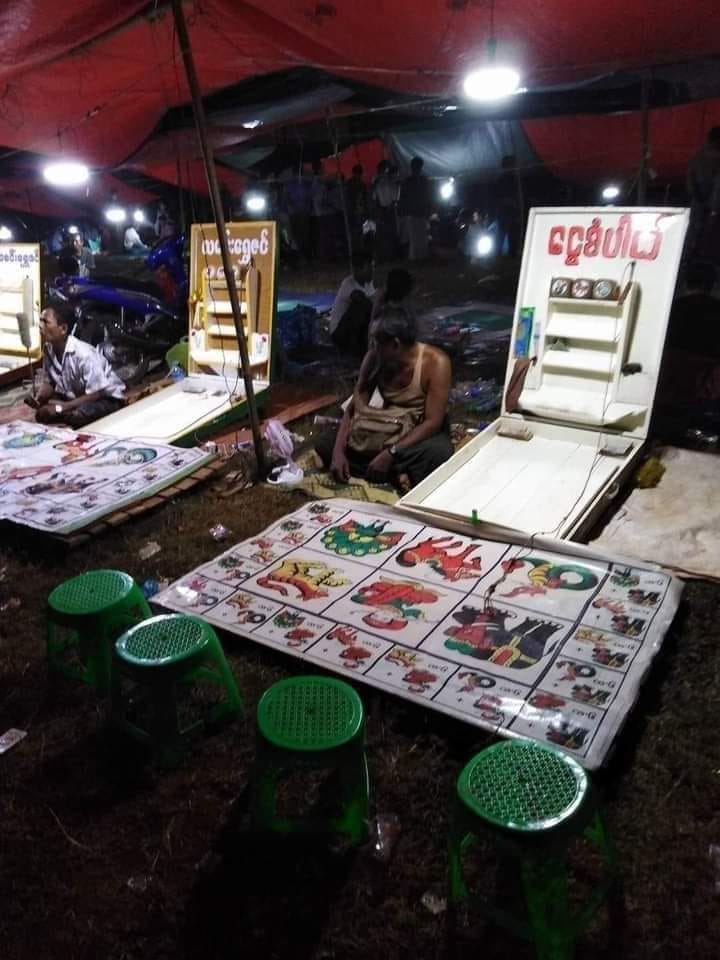 Gambling in Shan State Burma