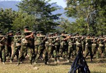 Fighting Flares Up Between Military And KIA In Northern Shan State KIA troops. Photo credit to Myanmar Now.