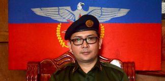 ARAKAN ARMY’S CONFEDERACY ASPIRATIONS: Bamar’s hardship is Arakanese opportunity Maj. gen. Tun Myat Naing C commander in chief of the Arakan Army. Photo Frontier Myanmar.