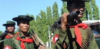 SSPP Resists Regime’s Efforts To Force Group From Mongmit Regime troops.