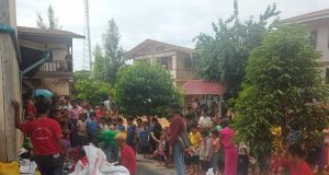 Displaced Namtu Villagers Return Home IDPs in Numtu township.