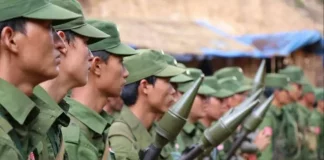 Regime Clashes With MNDAA In Mongpaw MNDAA troops 1024x571 1