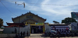 Explosion Rocks Lashio Town Hall Lashio city hall