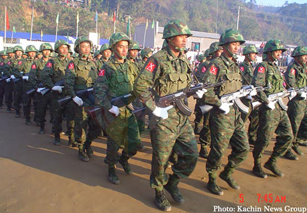 KIA troops Photo Kachin News Group