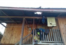 Fighting Breaks Out In Moebye A civilians house damaged by shelling
